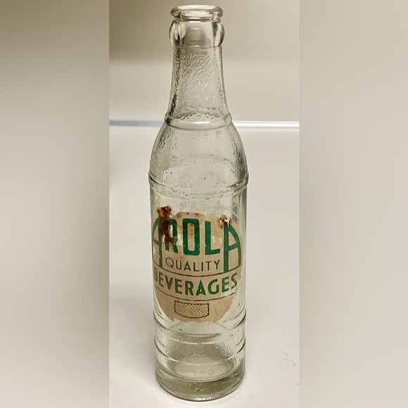 Early 20th Century Antique AROLA QUALITY BEVERAGES Soda Bottle Republic Michigan - Picture 6 of 12